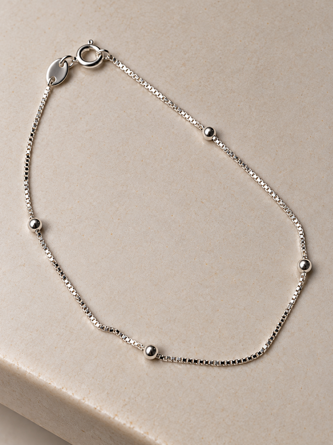 Pulseira Bolinhas em prata 925