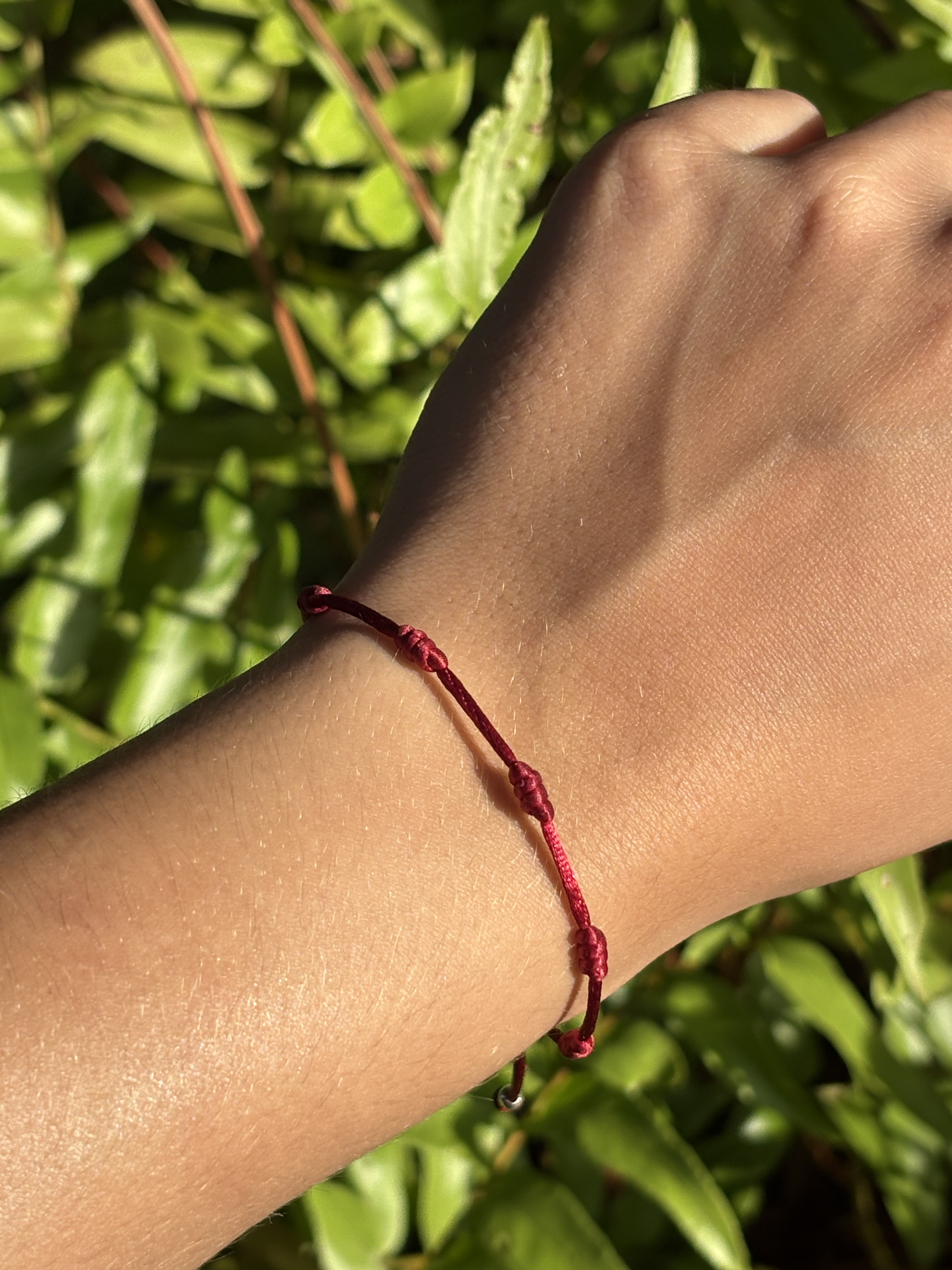 Pulseira 7 nós em prata 925