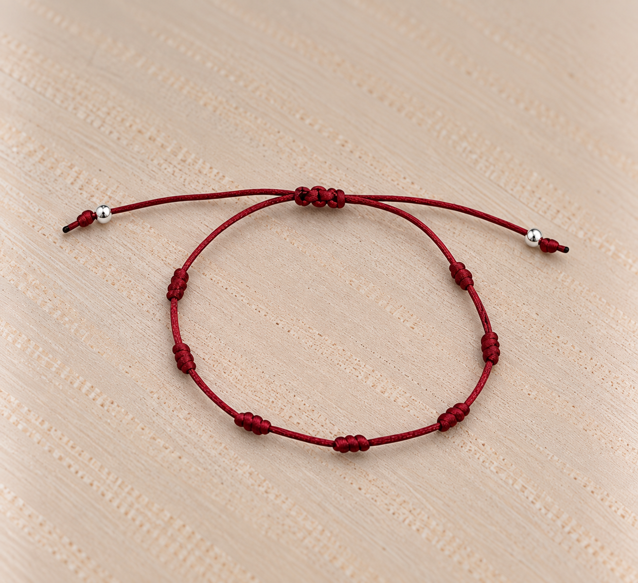 Pulseira 7 nós em prata 925
